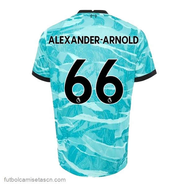 Camiseta Liverpool NO.66 Arnold 2ª 2020/21 Azul